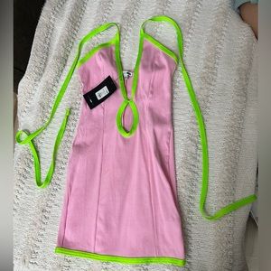 Fashion Nova pink dress